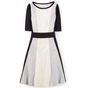 Boden 6R colorblock sweater dress